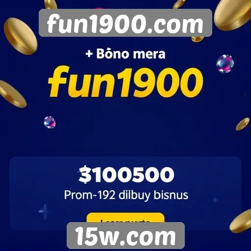 Promoções atuais e bônus em fun1900.com